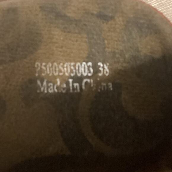 Fly London Womens Yip Boot US 7 7.5 EU 38 Red Suede Comfort Gorpcore Grunge Zip - Picture 3 of 9